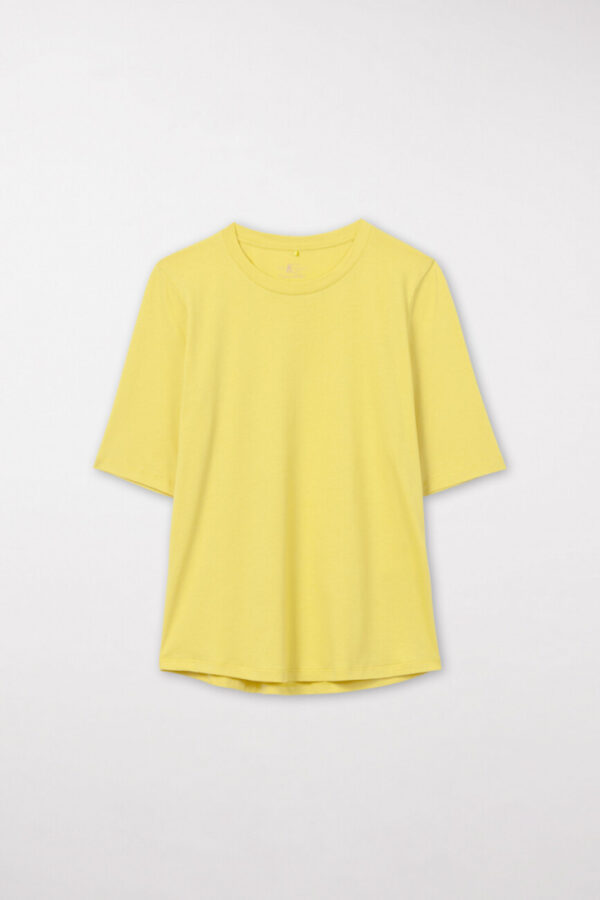 t-shirt luisa cerano damski żółty wygodny elegancki butik luisa bydgoszcz