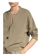 sweter-luisa-cerano-damski oliwkowy na guziki przyjemny klasyczny butik luisa bydgoszcz