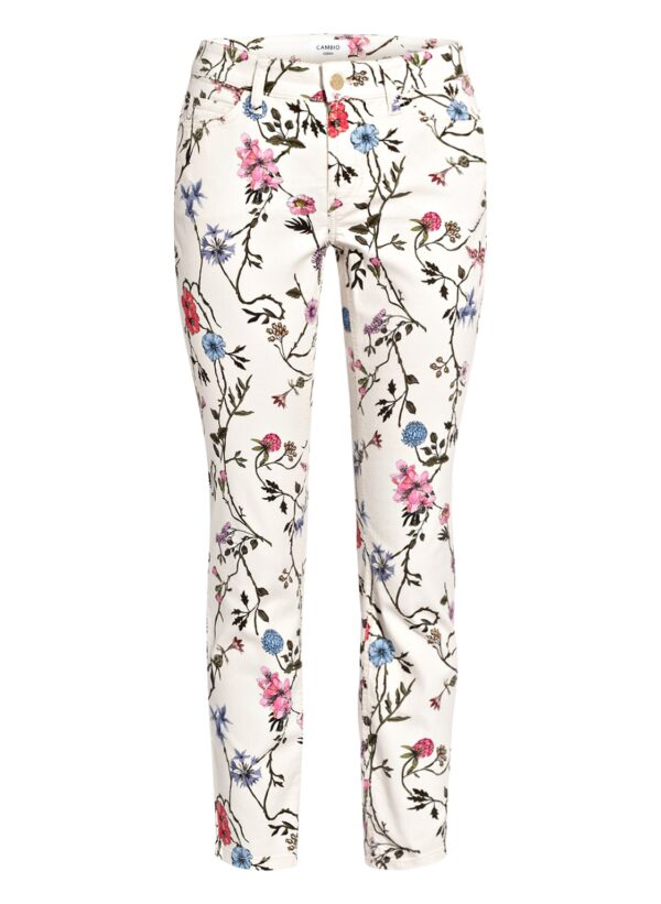 spodnie-cambio-kwiatowe letnie elastyczne damskie butik luisa bydgoszcz paris