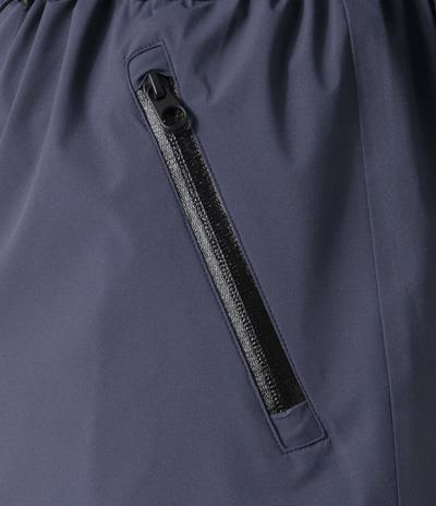kurtka-milestone niebieska pikowana z kapturem elegancka modowa ze ściągaczem butik luisa bydgoszcz
