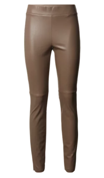 trousers-cambio-brown eco-leather elegant fitted btuk luisa bydgoszcz