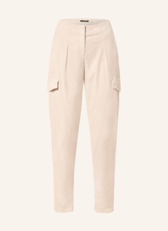 pants-luisa-cerano-female cream pants with patches casula sport boutique luisa