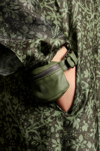 handbag-luisa-cerano-green eco leather handbag mini boutique luisa bydgoszcz