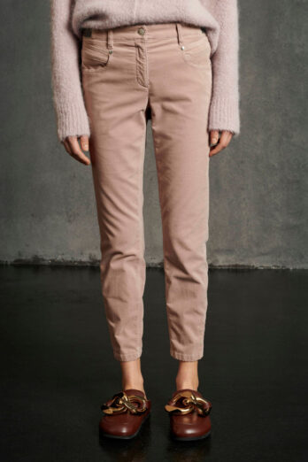 pants-luisa-cerano-tight pants with elastic velvet seams luisa boutique bydgoszcz