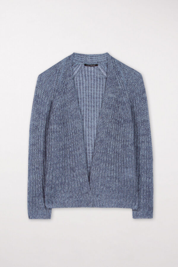 sweter-luisa-cerano-niebieski niezapinany kardigan miły butik luisa bydgoszcz