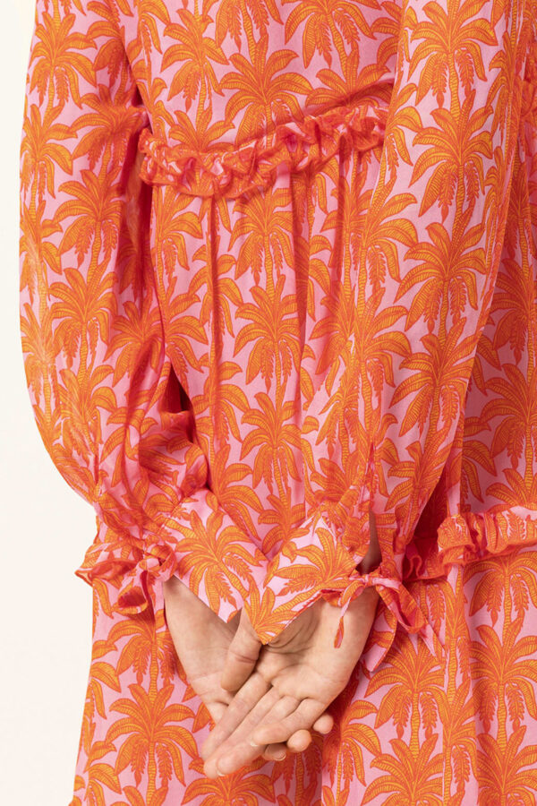 sukienka-biancalancia-kształt A falbanki zdobione mankiety butik luisa bydgoszcz