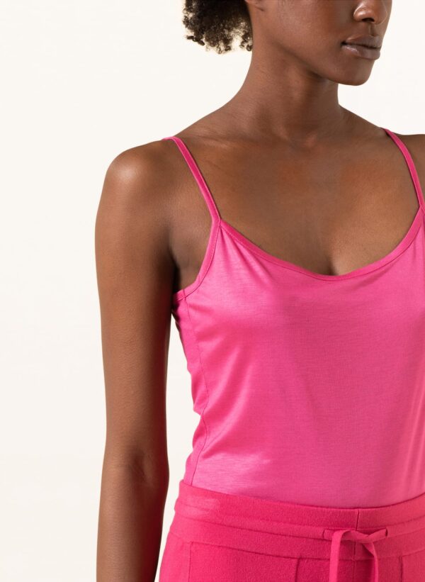 t-shirt-luisa-cerano-różowy regulowany miekki lekki butik luisa top
