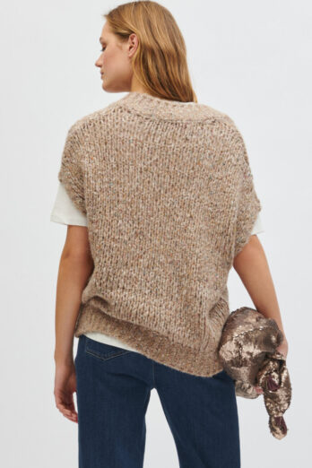 sweter-luisa-cerano-bezrekawnik elegancki krzycięty krótki butik luisa oversieze