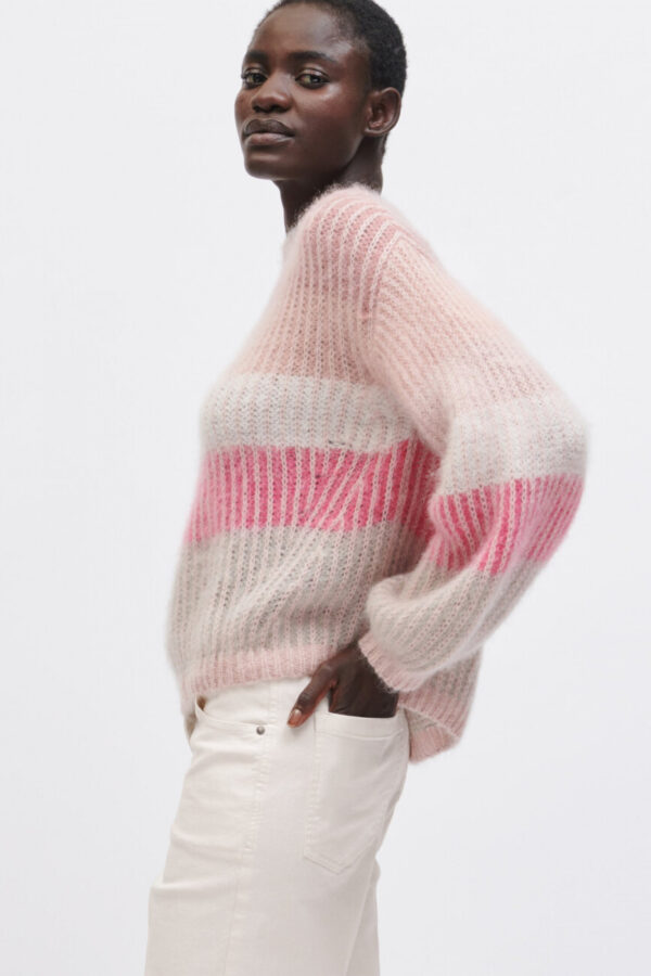 kardigan-luisa-cerano-sweter multikolor w paski przyjemny modowy butik luisa bydgoszcz