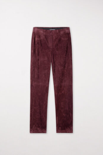 spodnie-luisa-cerano-natralnie barwione skóra zamszowa eleganckie butik luisa