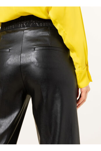 pants-cambio-bullets leather straight elastic comfortable luisa boutique