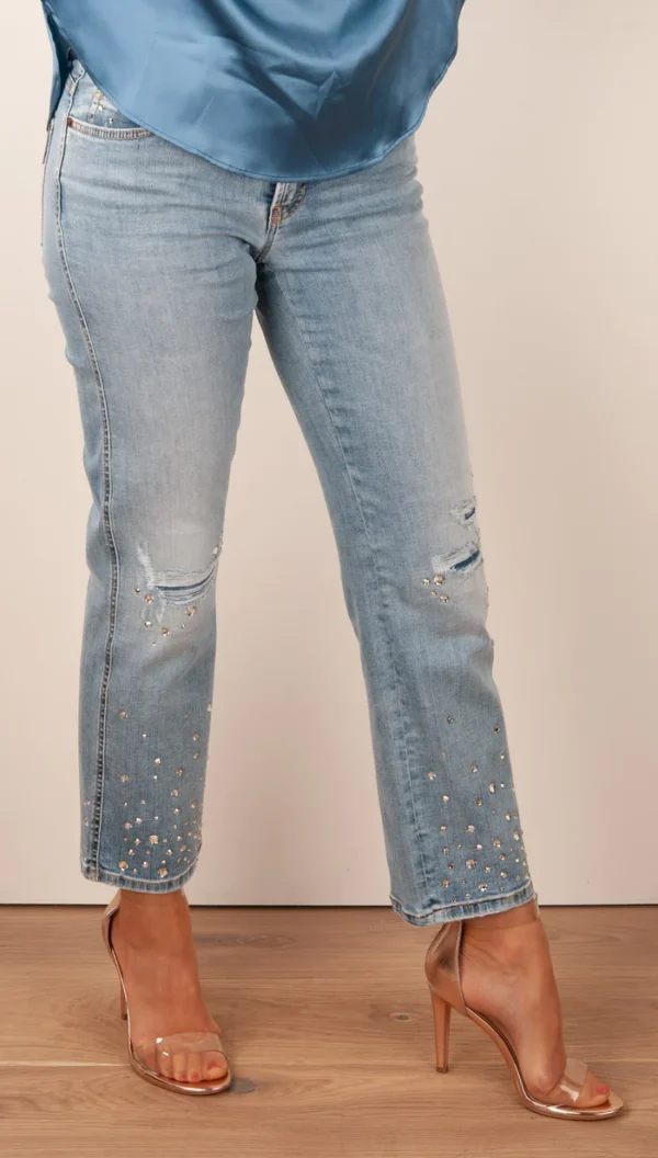 spodnie-cambio-paris prosty krój sprany kolor krysztłki swarovski eleganckie butik luisa