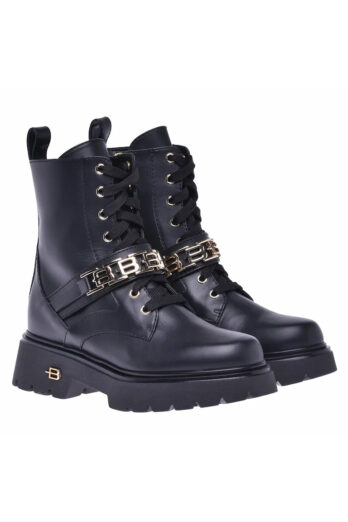 boots-baldinini-black combat boots decorated leather comfortable warm fashion boutique luisa bydgoszcz