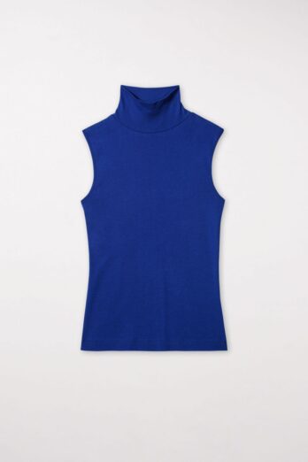 t-shirt-luisa-cerano-elastyczny bawełna golf sciagacz butik luisa