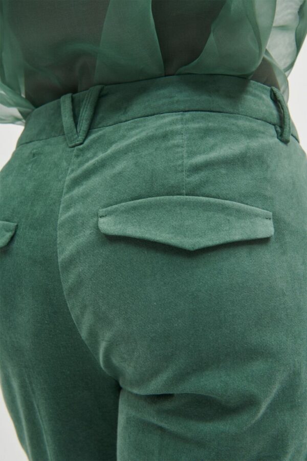 spodnie-luisa-cerano-skrócone zielone casual sport butik luisa bydgoszcz