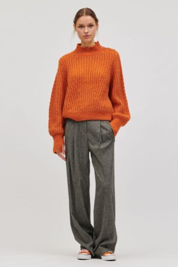 spodnie-luisa-cerano-cienkie lekkie przyjemne ciepłe tweed casual butik luisa bydgoszcz
