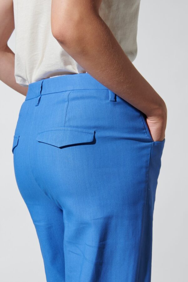 spodnie niebieskie długie casualowe luisa