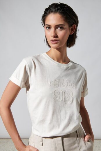 t-shirt-luisa-cerano-bawełna dekolt ściągacz sport wygodny butik luisa bydgoszcz
